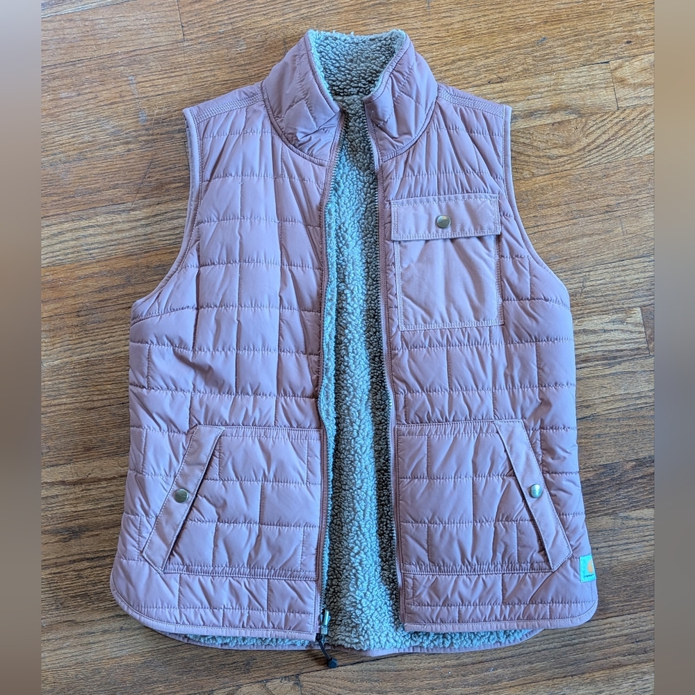 Carhartt Quilted Vest - Pink